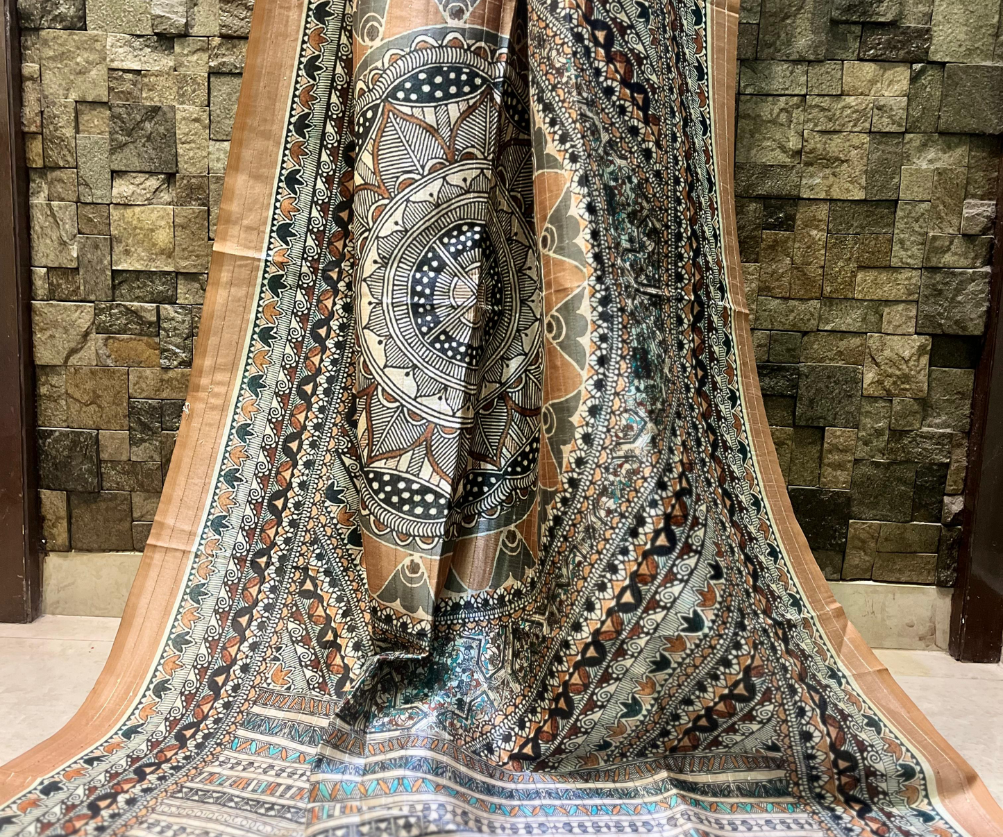 Madhubani Digital Print Dupatta