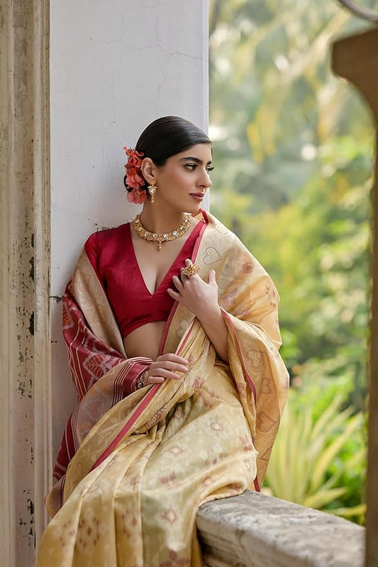 Pochampally Ikkat Silk Saree