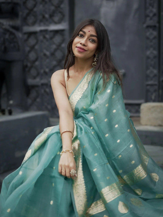 Lightweight Linen Saree