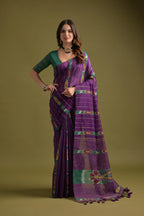 Soft Mulmul cotton Ikat Saree