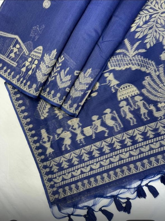 Jamdani Soft Cotton Saree