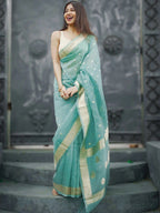 Lightweight Linen Saree