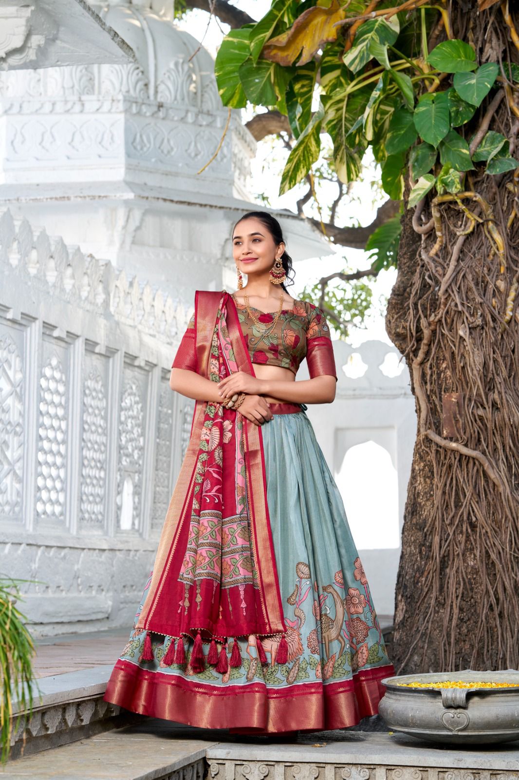 Digital Print Lehenga