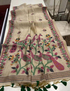 Handloom Mulmul Cotton Saree