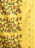 Muga Cotton Jamdani Saree