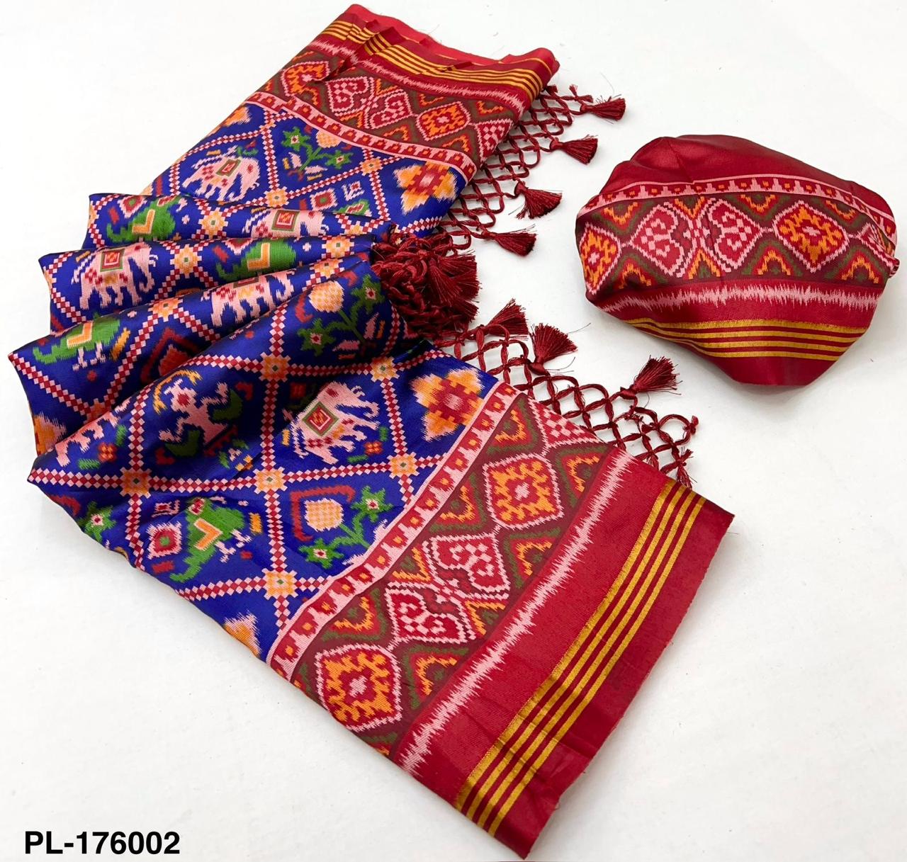 Handloom silk Patola Saree