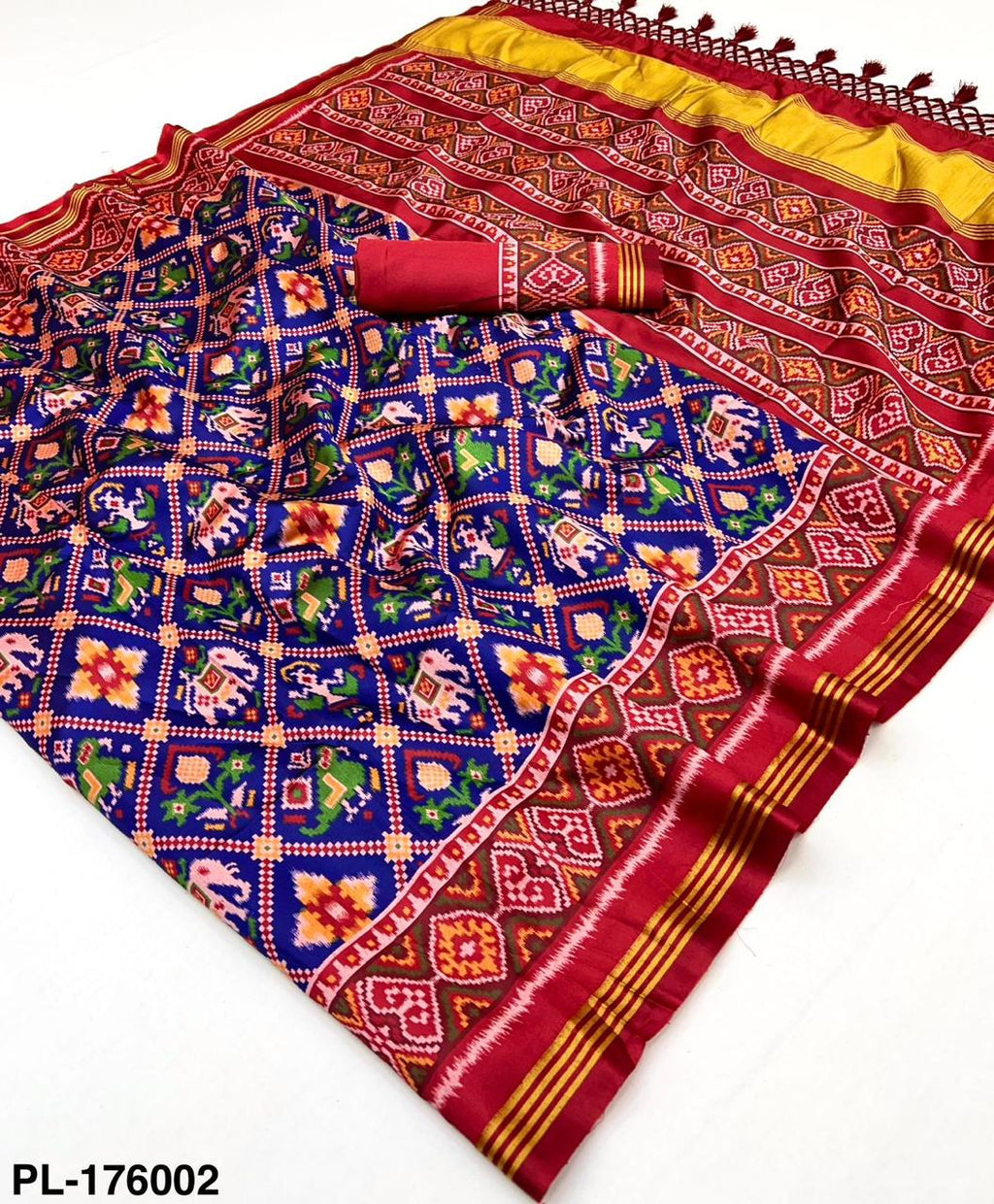 Handloom silk Patola Saree