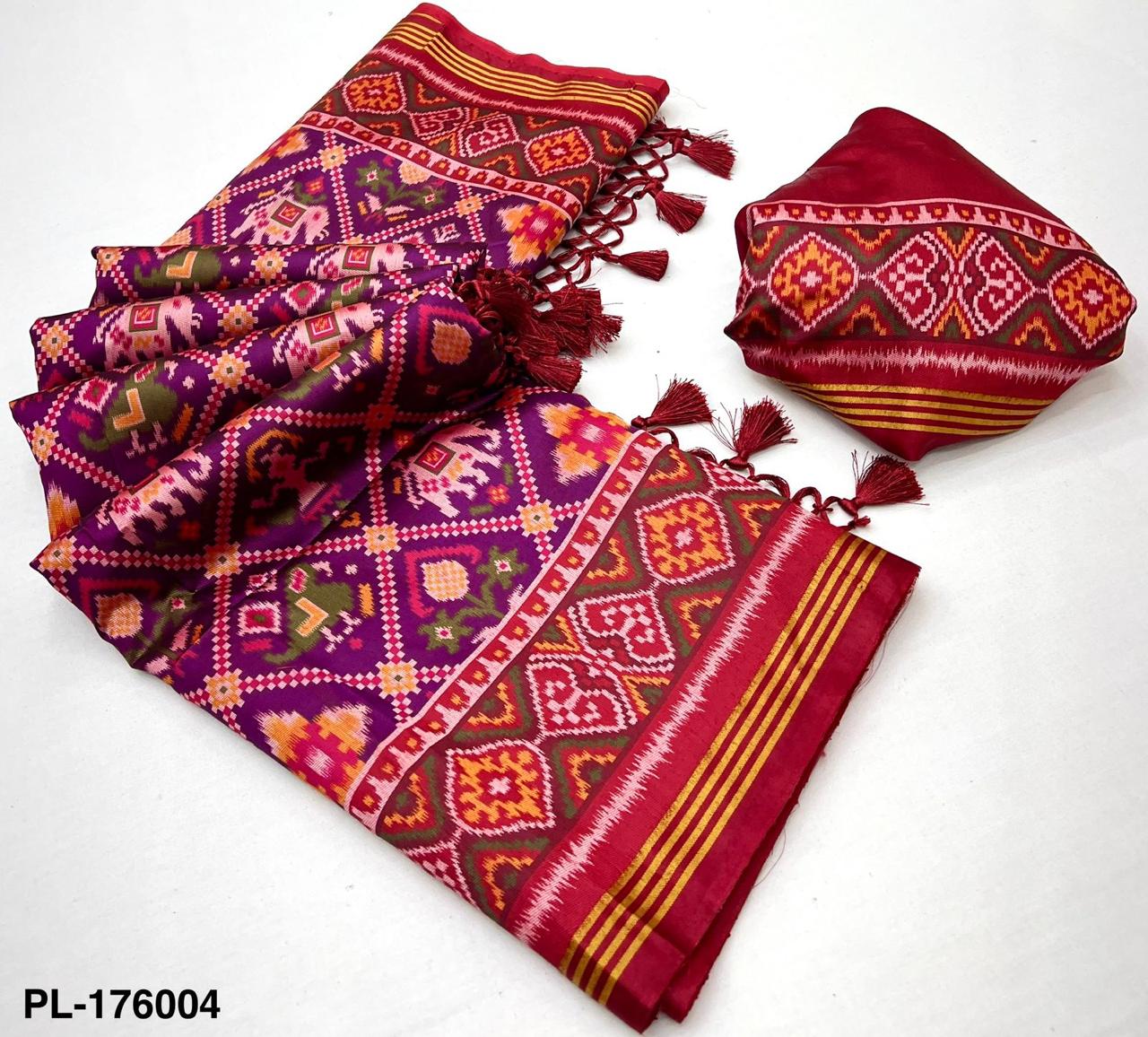 Handloom silk Patola Saree