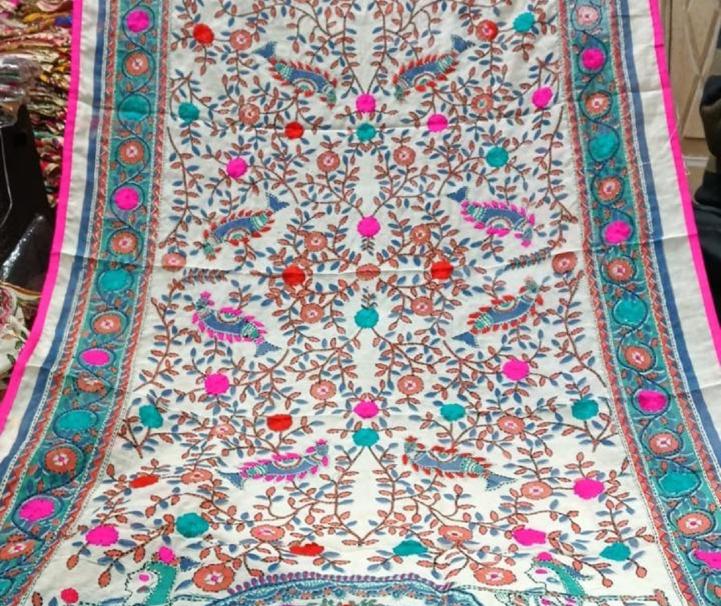Madhubani Thread Work Dupatta