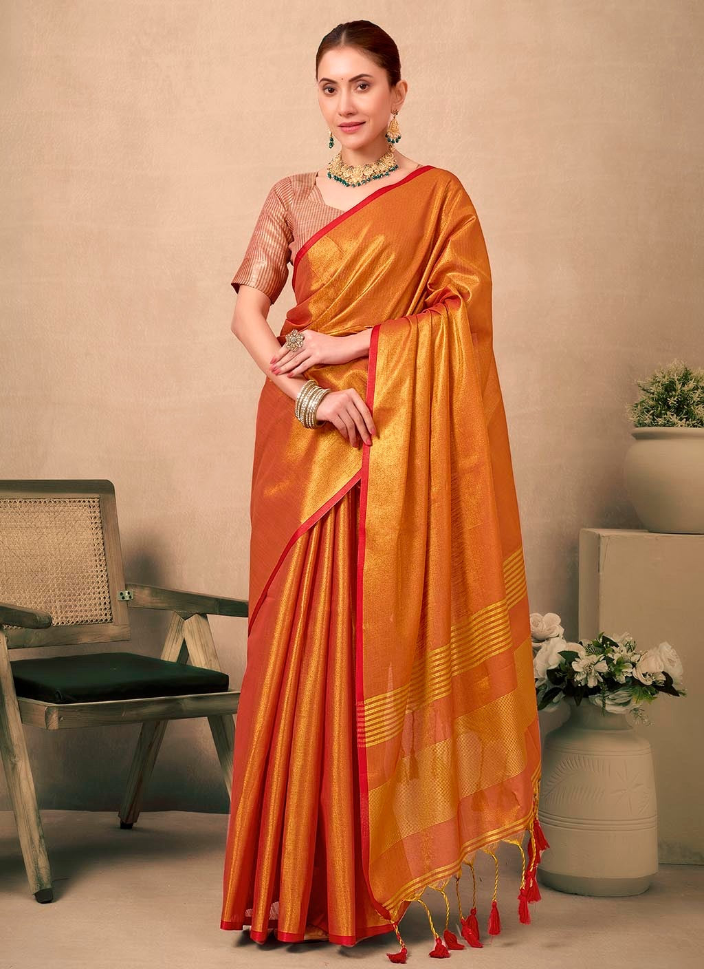 Zari Silk Saree
