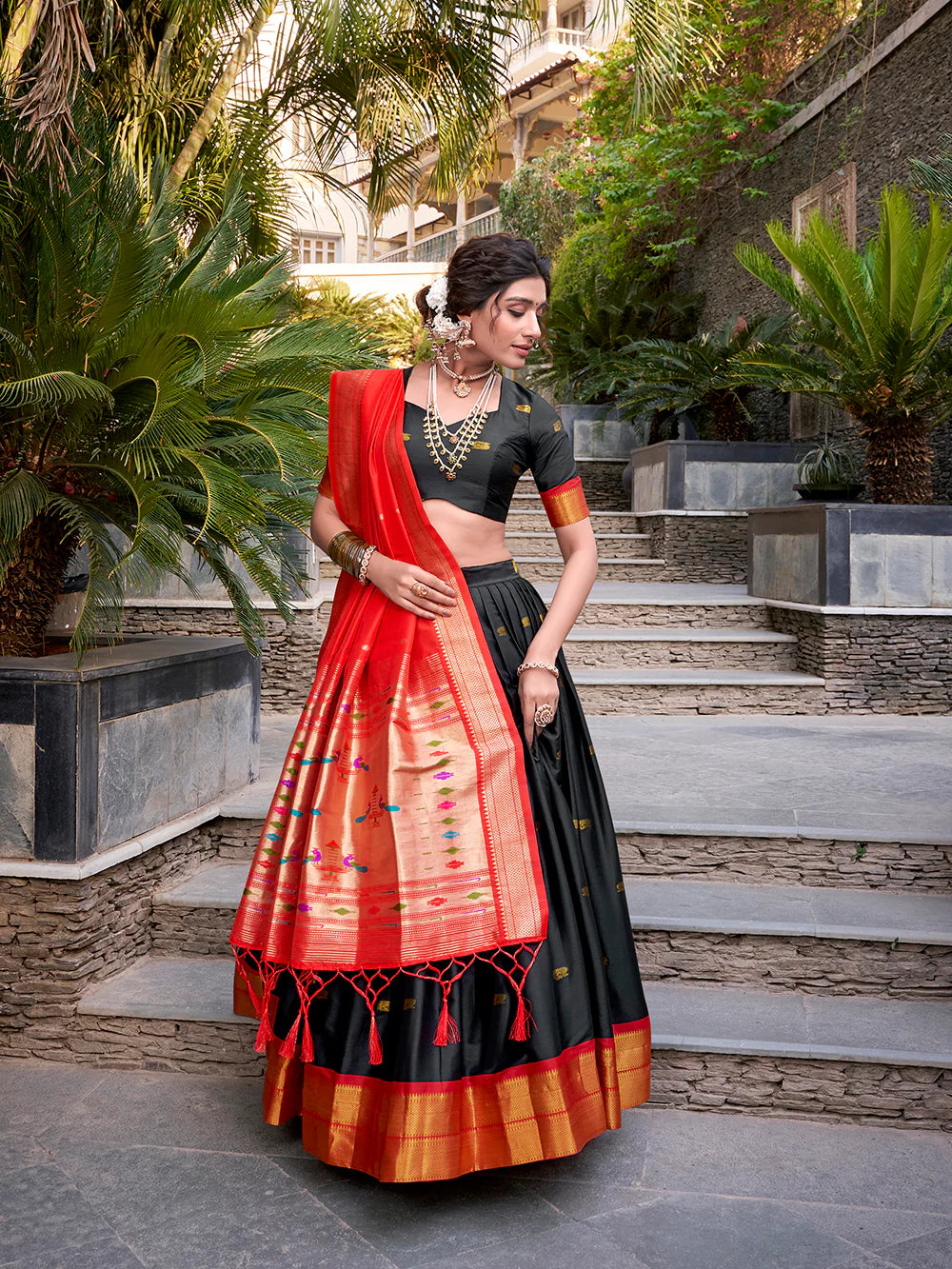 Paithani Silk Lehenga