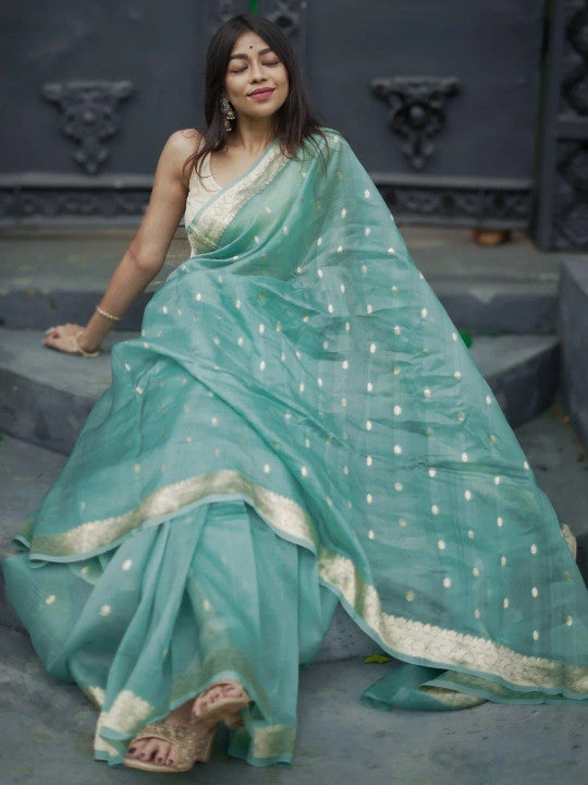 Lightweight Linen Saree