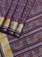 Woven Ikkat Silk Saree